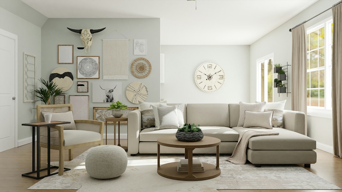 A considered contemporary interior with sculptural furnishings
